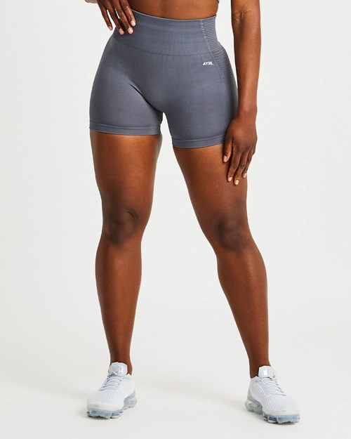 AYBL Balance V2 Seamless Shorts Grå | 8571-YWSXK