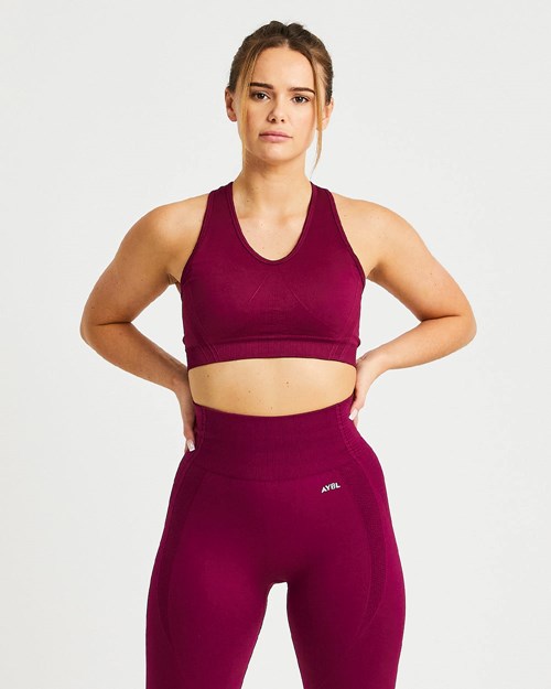 AYBL Balance V2 Seamless Sports Bra Lila | 6325-SBPVZ