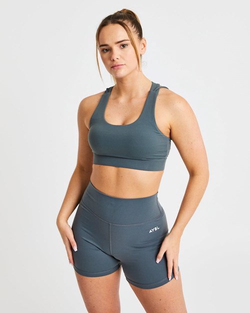 AYBL Core Sports Bra Grå | 0912-FRUPJ