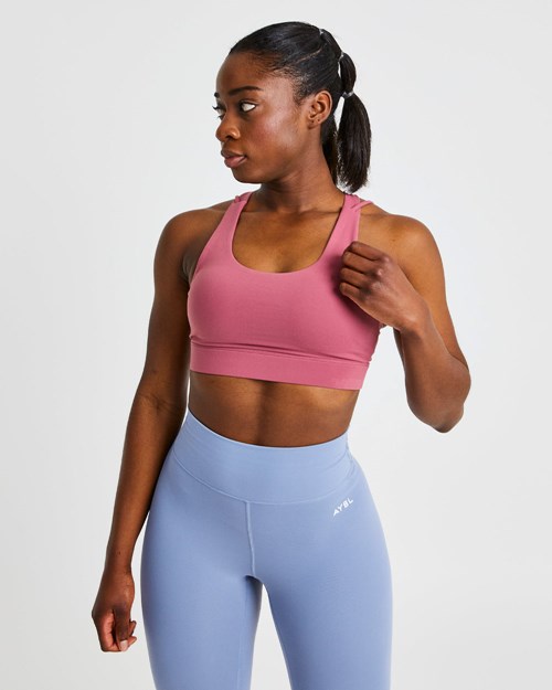 AYBL Core Sports Bra Röda | 5891-HMKXS