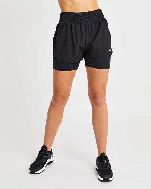 AYBL Define Shorts Svarta | 1436-DGVOR