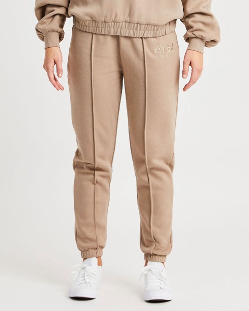 AYBL Luxe Joggers Mocha | 4952-DEMCR