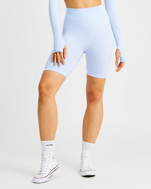 AYBL Motion Seamless Cycling Shorts Blå | 2187-ZLKYB