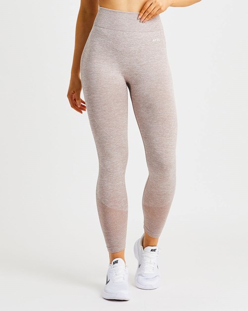 AYBL Motion Seamless Leggings Beige | 2681-HYXSE