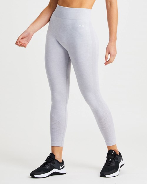 AYBL Motion Seamless Leggings Ljusgrå | 2940-UBJPO