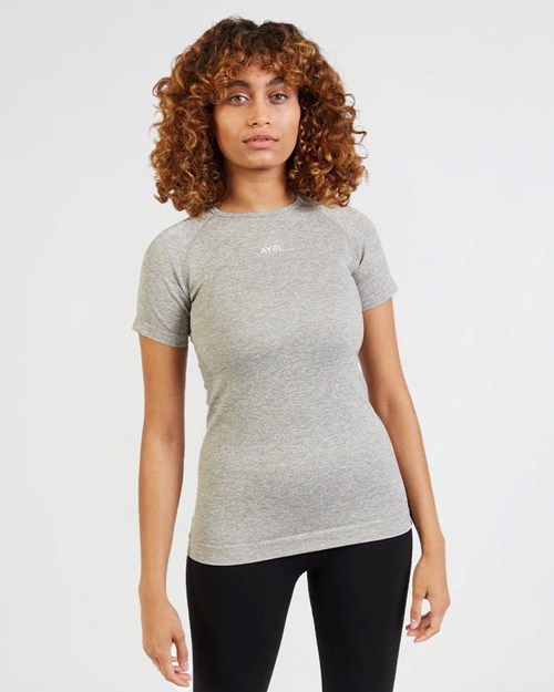 AYBL Motion Seamless T Shirt Khaki | 6540-WGOEM