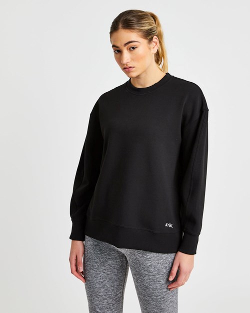 AYBL Oversized Jumper Svarta | 7139-OCPWS