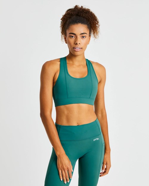 AYBL Pace Sports Bra Mörkgröna | 2160-FSKHP