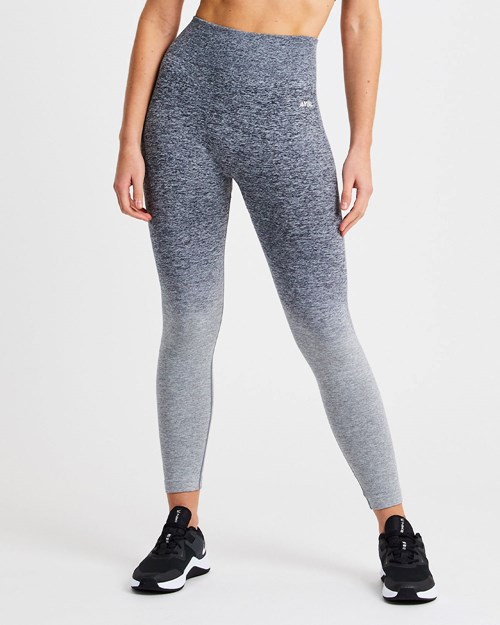 AYBL Pulse Ombré Seamless Leggings Grå | 0395-EAYMS