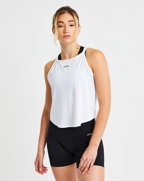 AYBL Strive Snörade Vest Vita | 7520-KEXSN