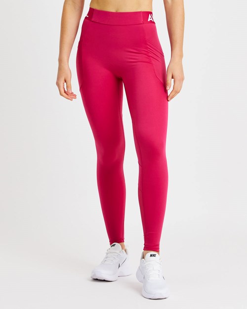 AYBL Tränings Leggings Raspberry | 0698-QFYND