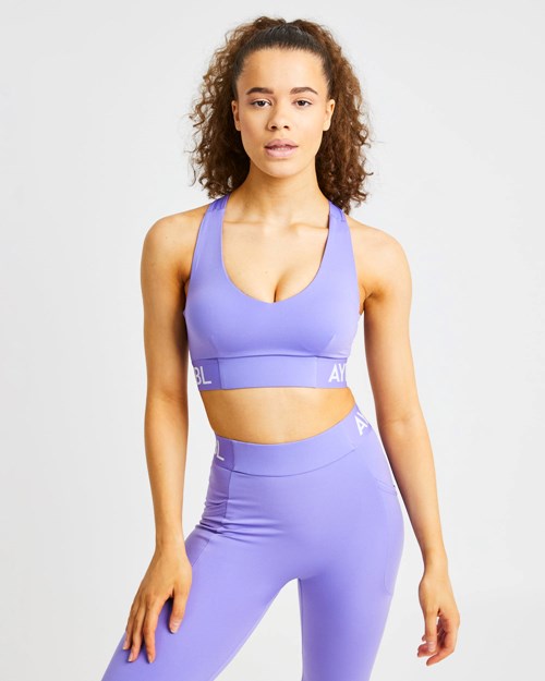 AYBL Tränings Sports Bra Lila | 8612-GMLTU