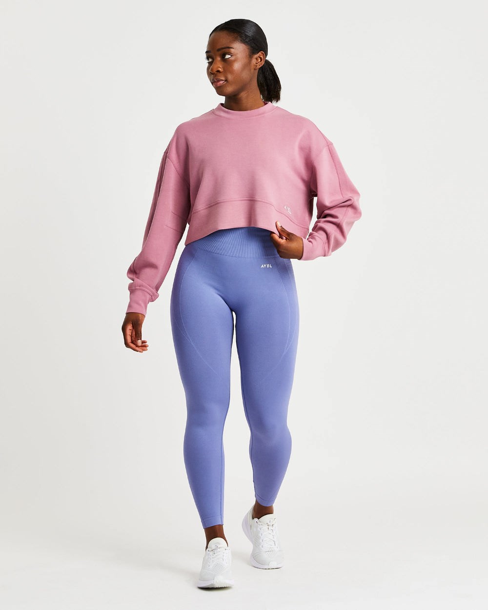 AYBL Balance V2 Seamless Leggings Blå | 0936-MZCXF