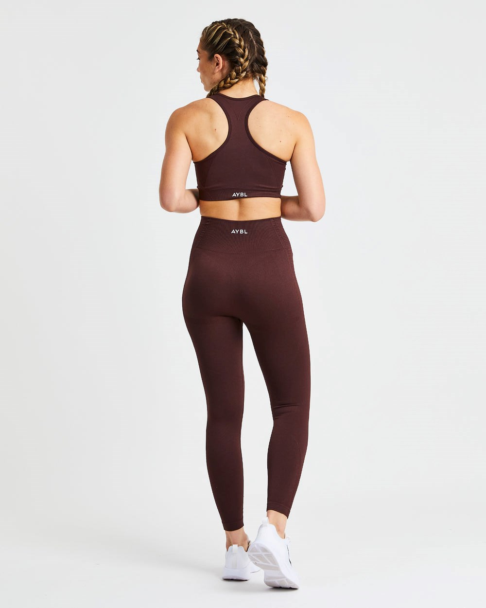 AYBL Balance V2 Seamless Leggings Choklad Bruna | 0321-SAYXW