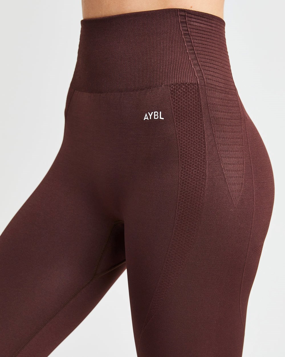 AYBL Balance V2 Seamless Leggings Choklad Bruna | 0321-SAYXW