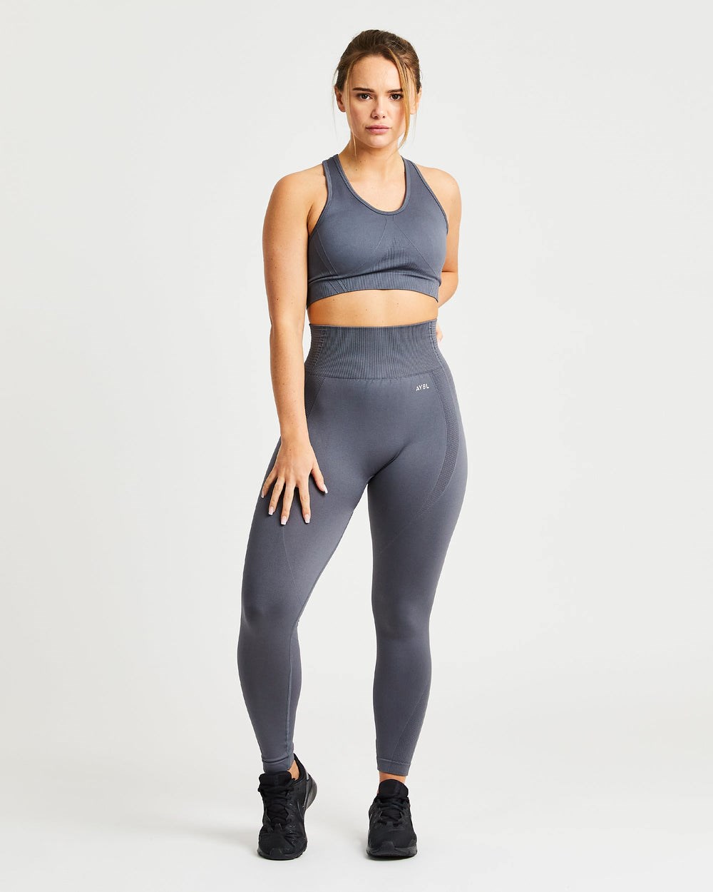 AYBL Balance V2 Seamless Leggings Grå | 6937-YTLFJ