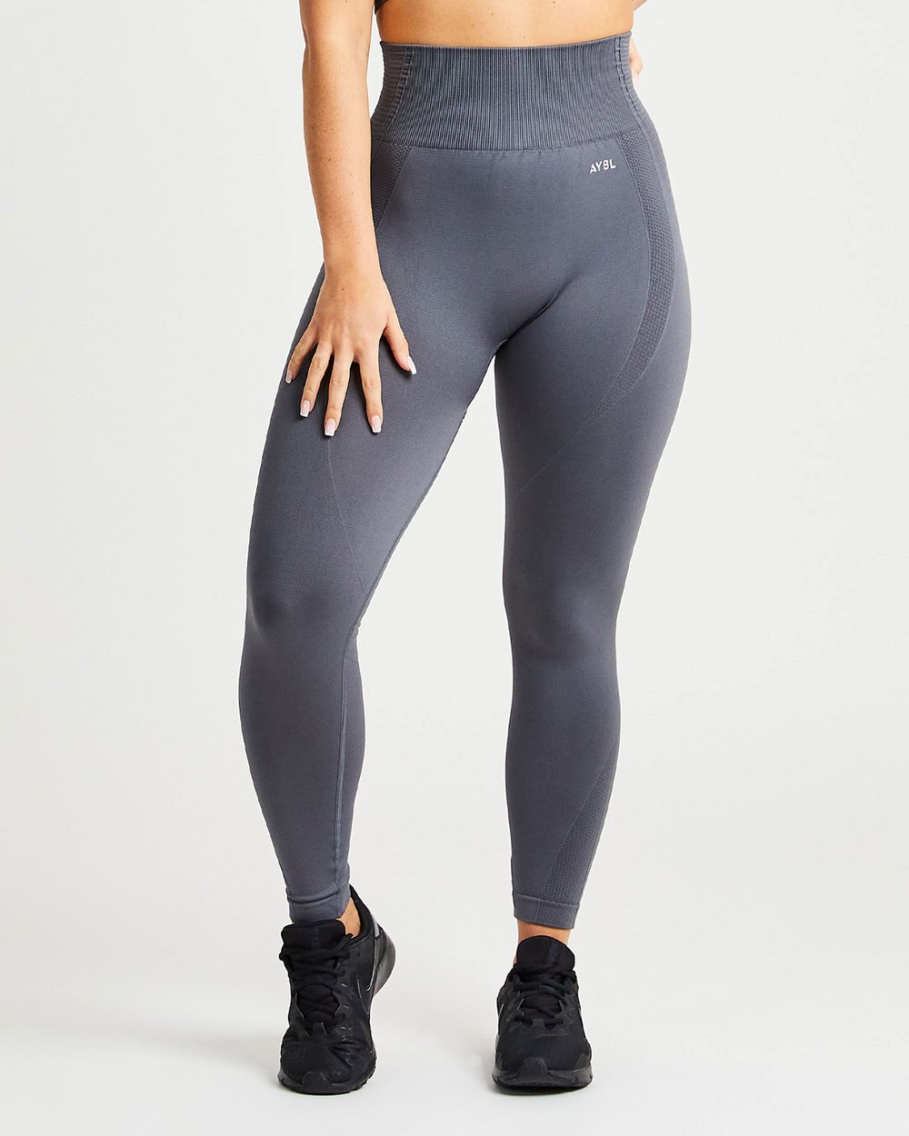 AYBL Balance V2 Seamless Leggings Grå | 6937-YTLFJ