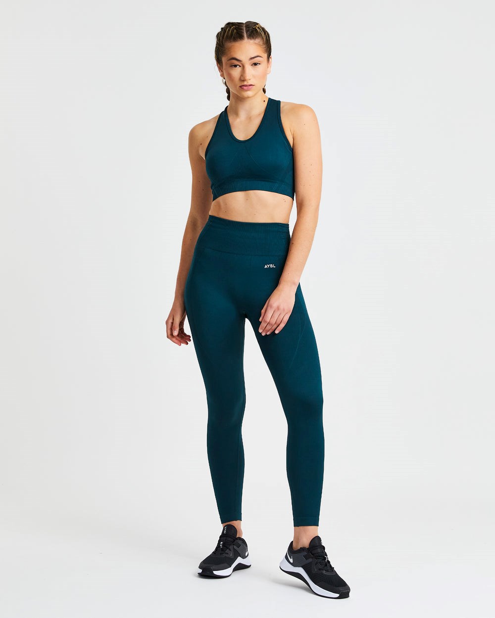 AYBL Balance V2 Seamless Leggings Gröna | 8574-GJKCF