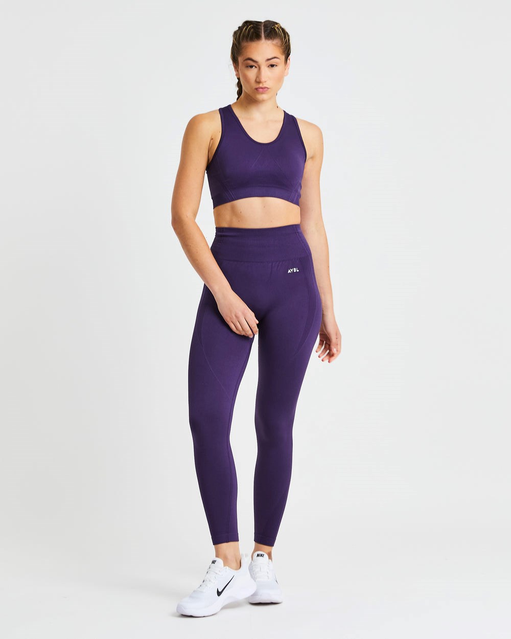 AYBL Balance V2 Seamless Leggings Lila | 1705-XZRWU