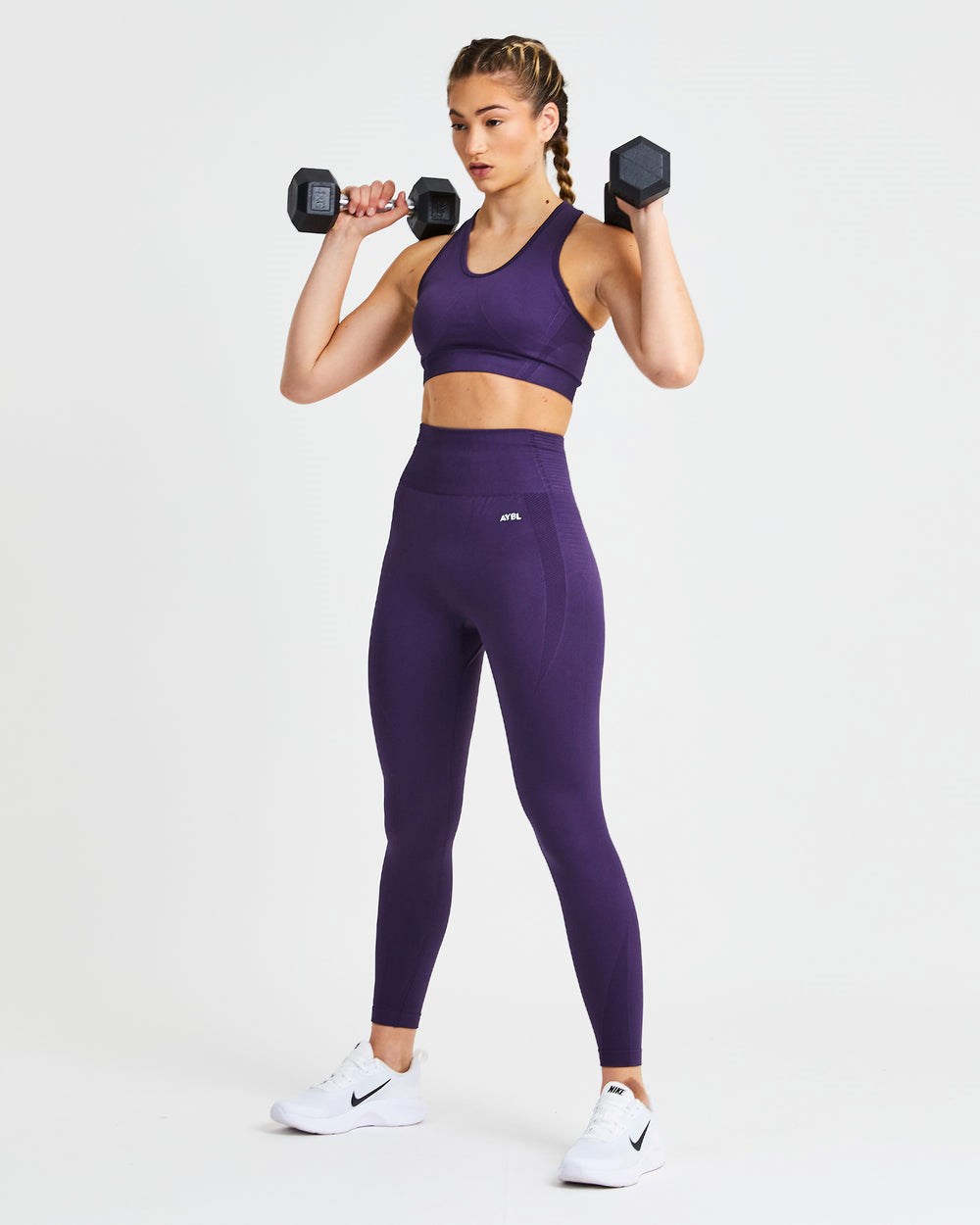 AYBL Balance V2 Seamless Leggings Lila | 1705-XZRWU