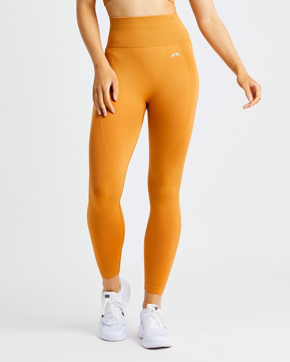 AYBL Balance V2 Seamless Leggings Orange | 5163-FGRNL