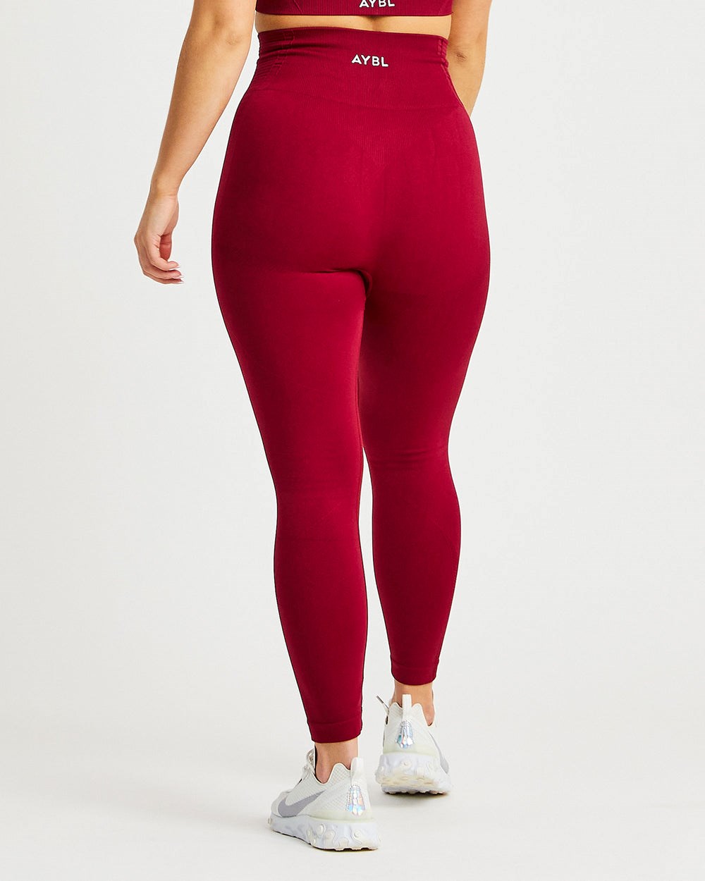 AYBL Balance V2 Seamless Leggings Röda | 0426-EFOMH