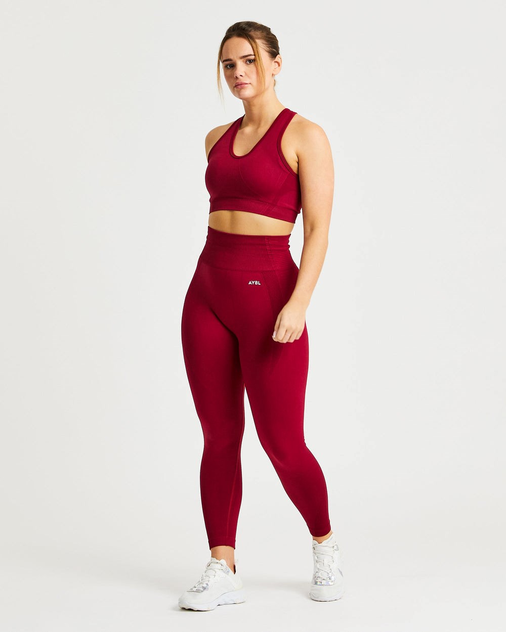 AYBL Balance V2 Seamless Leggings Röda | 0426-EFOMH