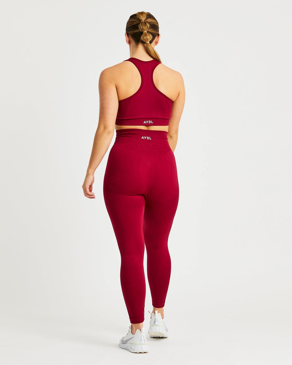 AYBL Balance V2 Seamless Leggings Röda | 0426-EFOMH