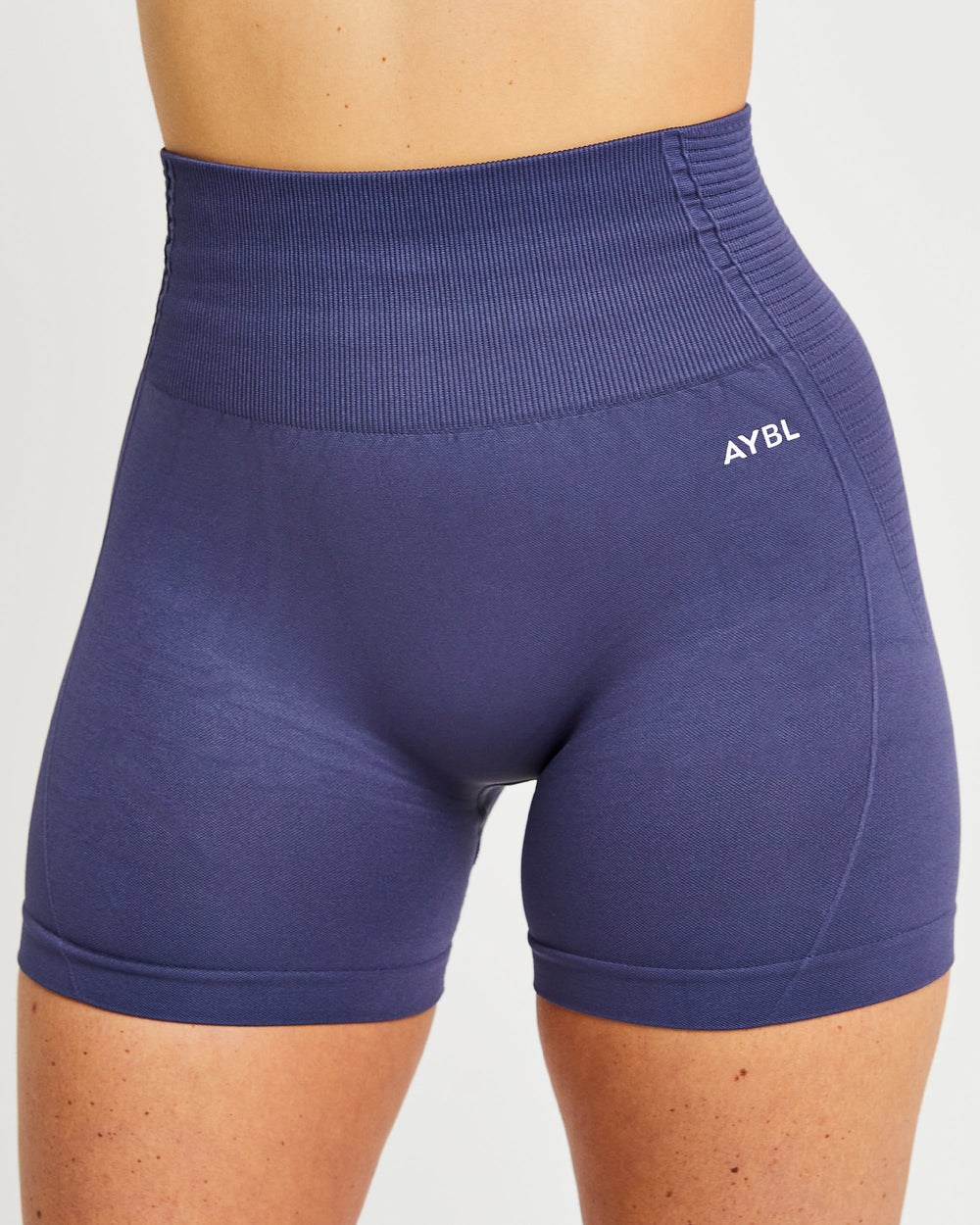 AYBL Balance V2 Seamless Shorts Marinblå Blå | 5068-LZRIK