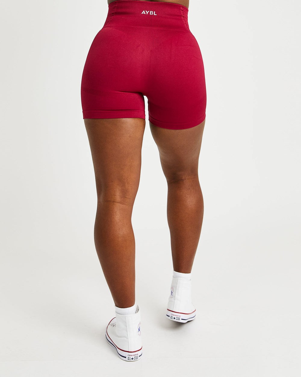 AYBL Balance V2 Seamless Shorts Röda | 2469-AOPZU