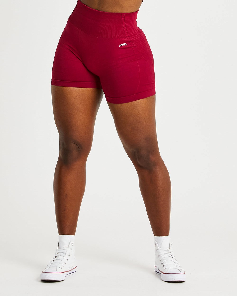 AYBL Balance V2 Seamless Shorts Röda | 2469-AOPZU