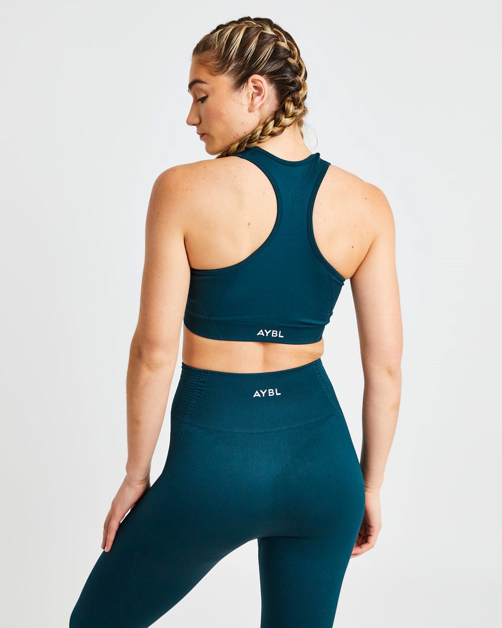 AYBL Balance V2 Seamless Sports Bra Gröna | 9250-UPVEM