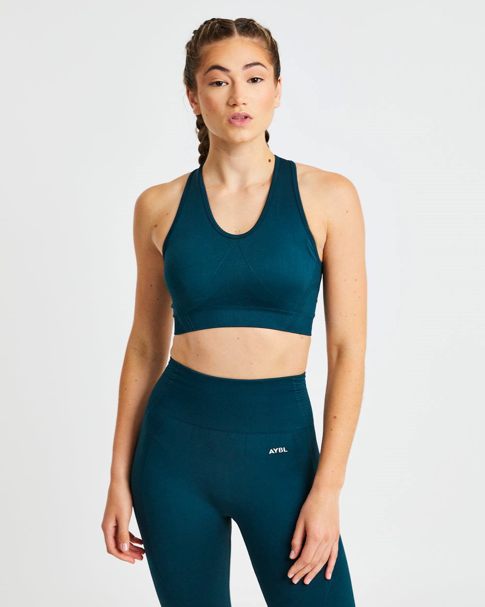 AYBL Balance V2 Seamless Sports Bra Gröna | 9250-UPVEM