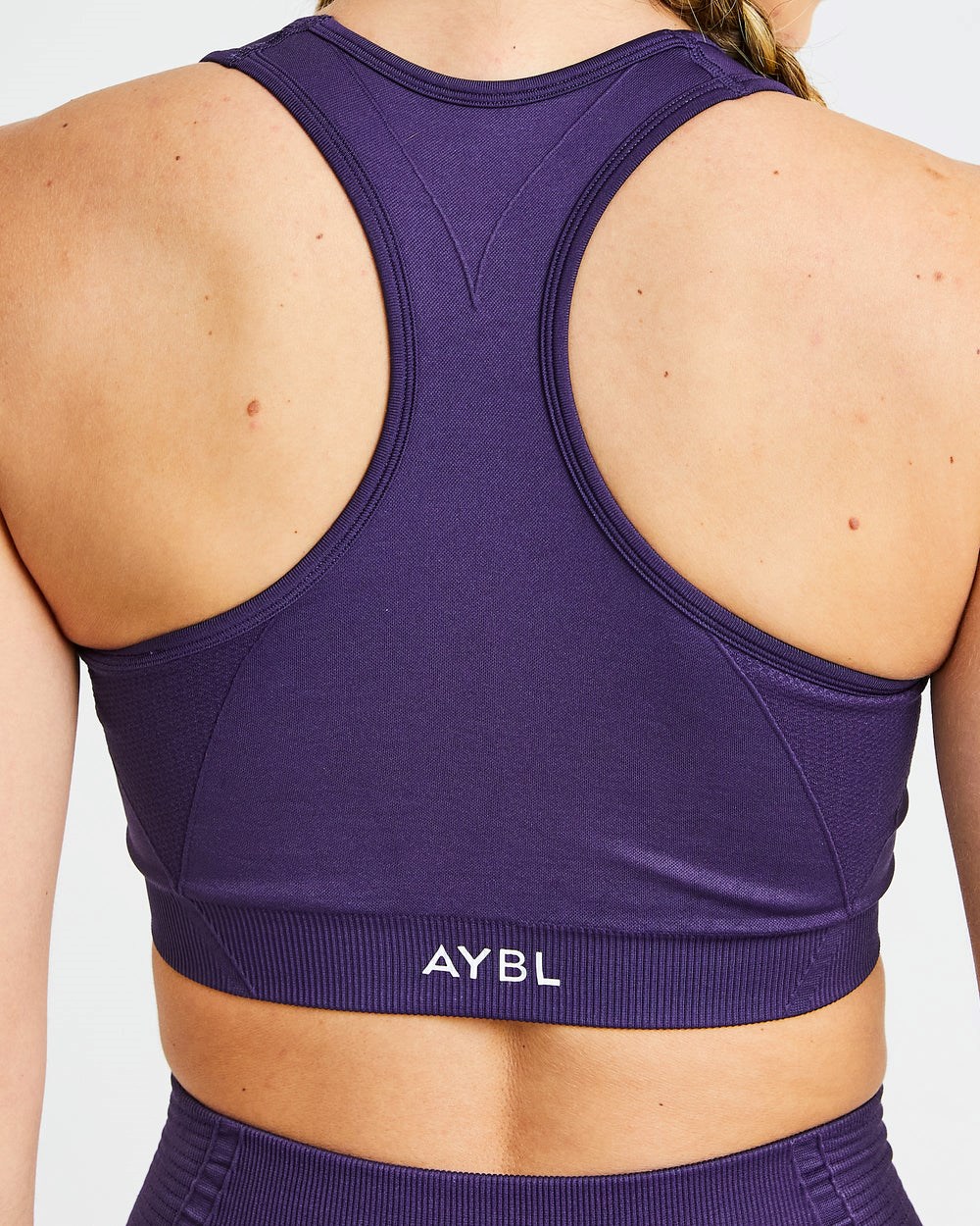 AYBL Balance V2 Seamless Sports Bra Lila | 6837-WZGJN