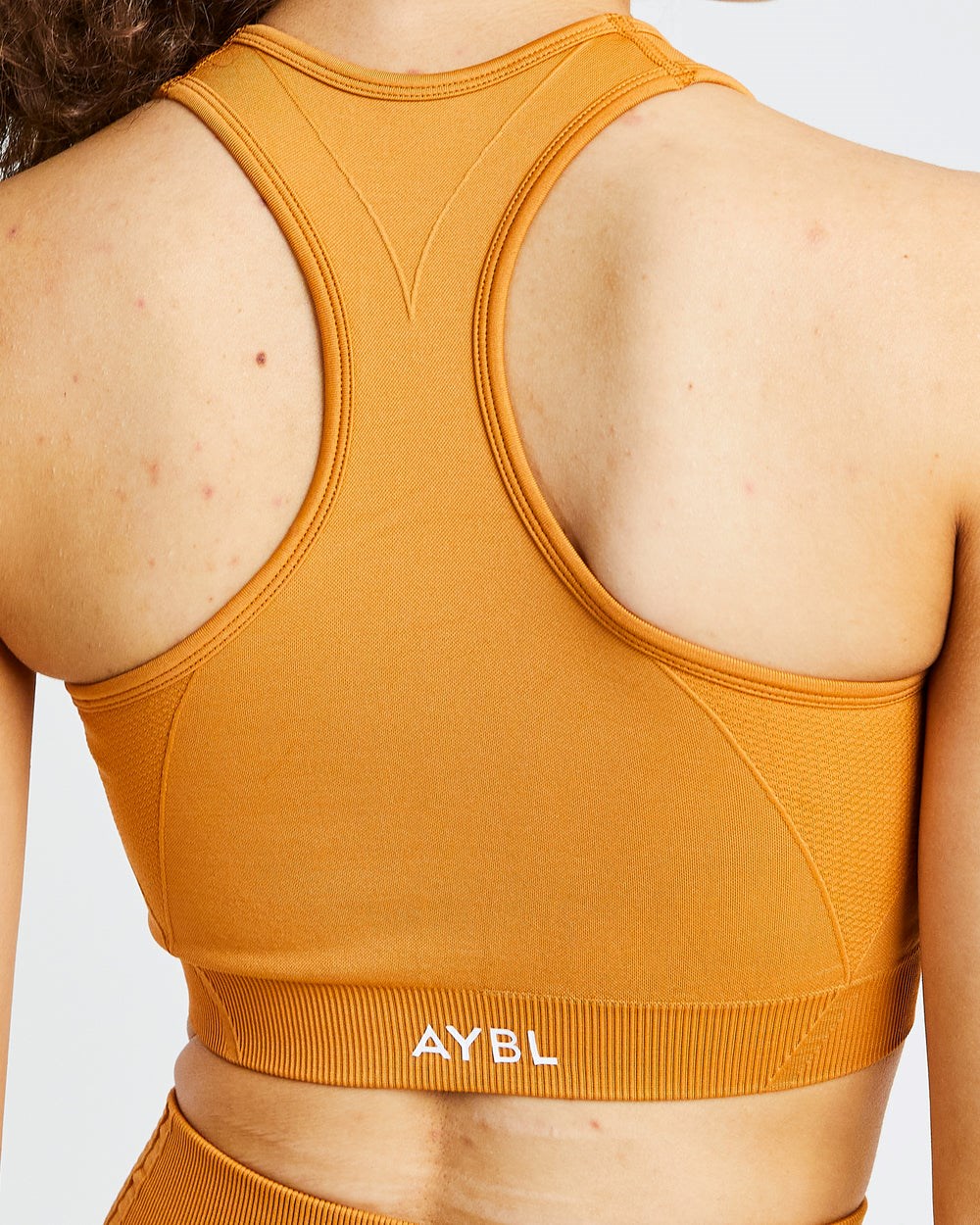 AYBL Balance V2 Seamless Sports Bra Orange | 8356-PRTEX