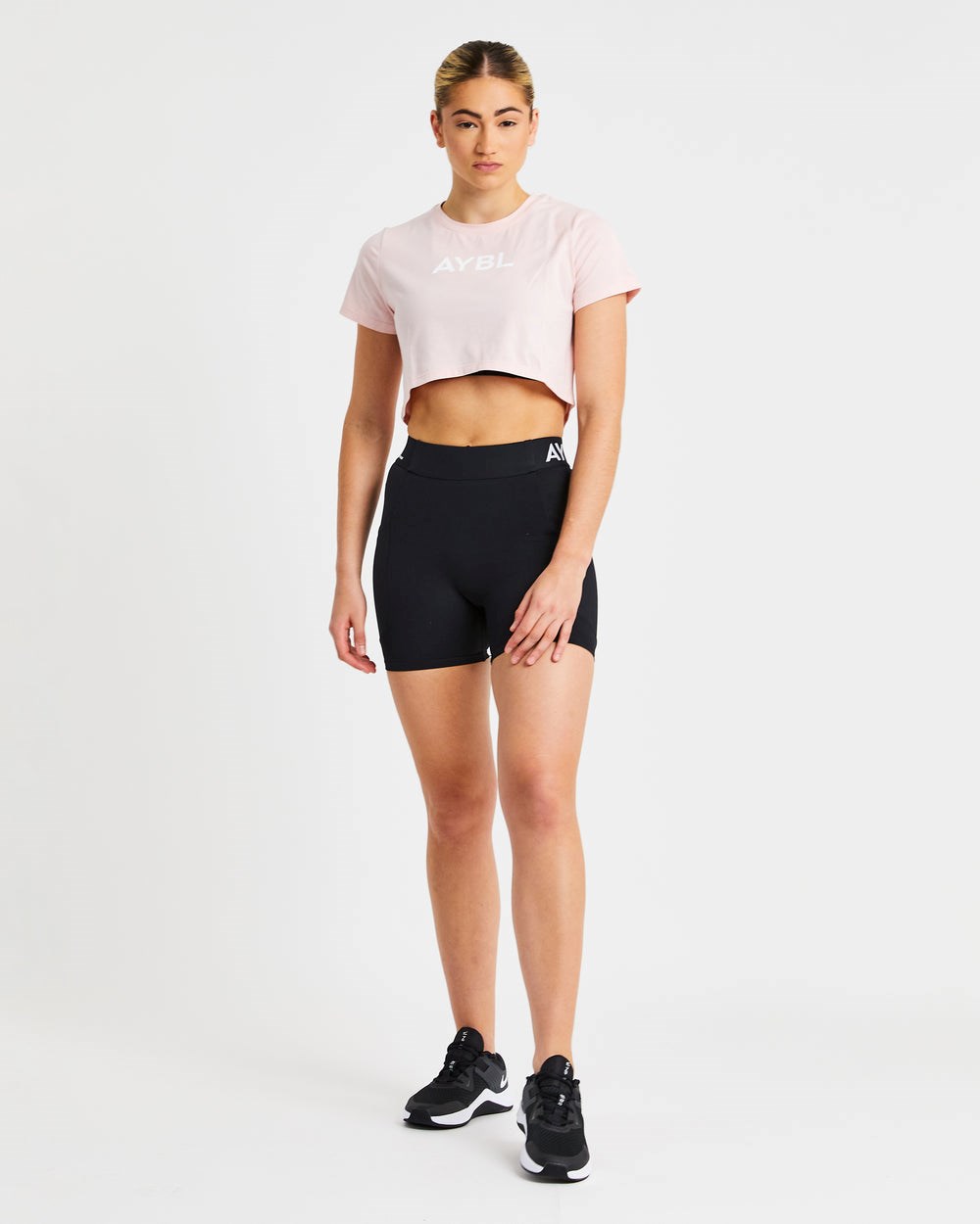 AYBL Crop T Shirt Rosa | 0679-CASOR