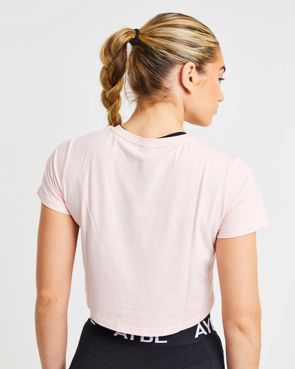 AYBL Crop T Shirt Rosa | 0679-CASOR