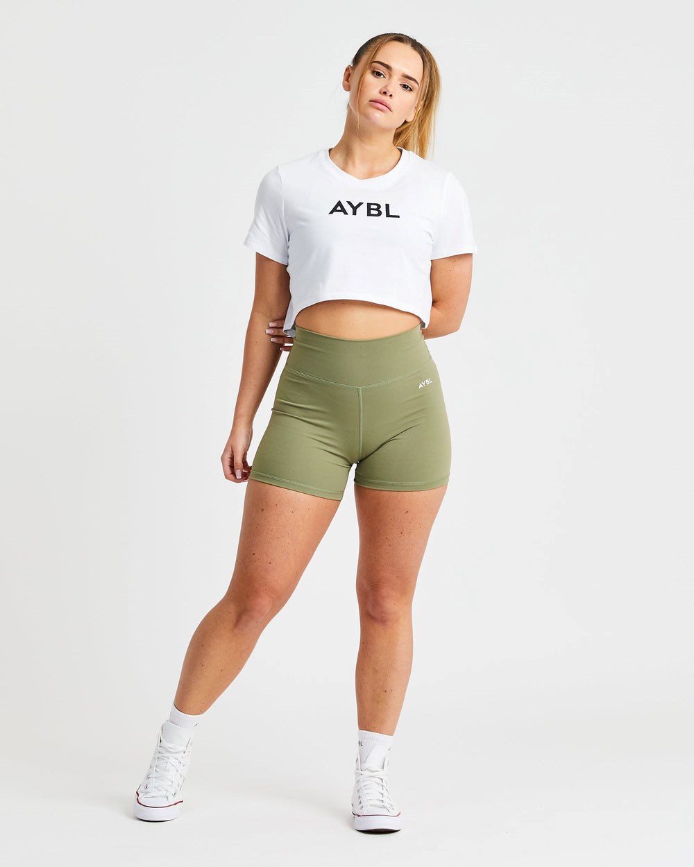 AYBL Crop T Shirt Vita | 1627-RHSNB