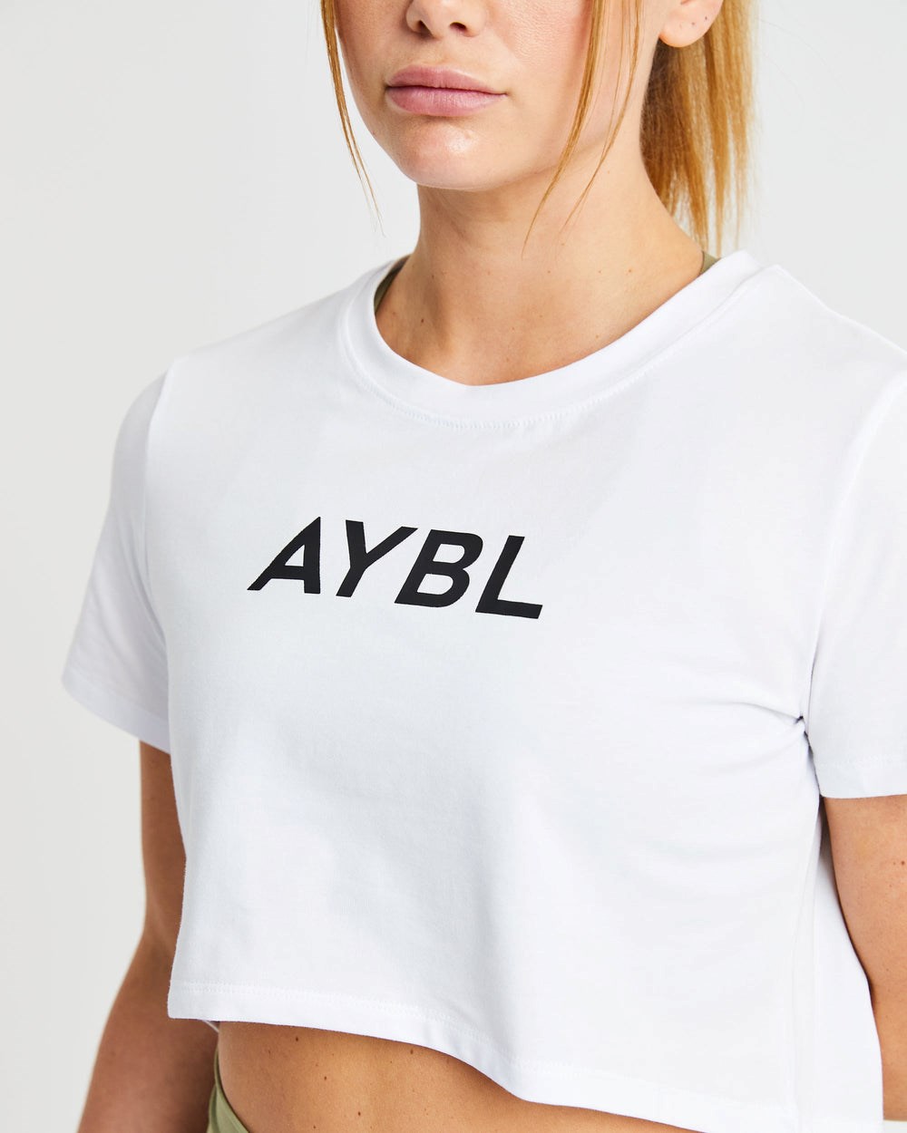 AYBL Crop T Shirt Vita | 1627-RHSNB