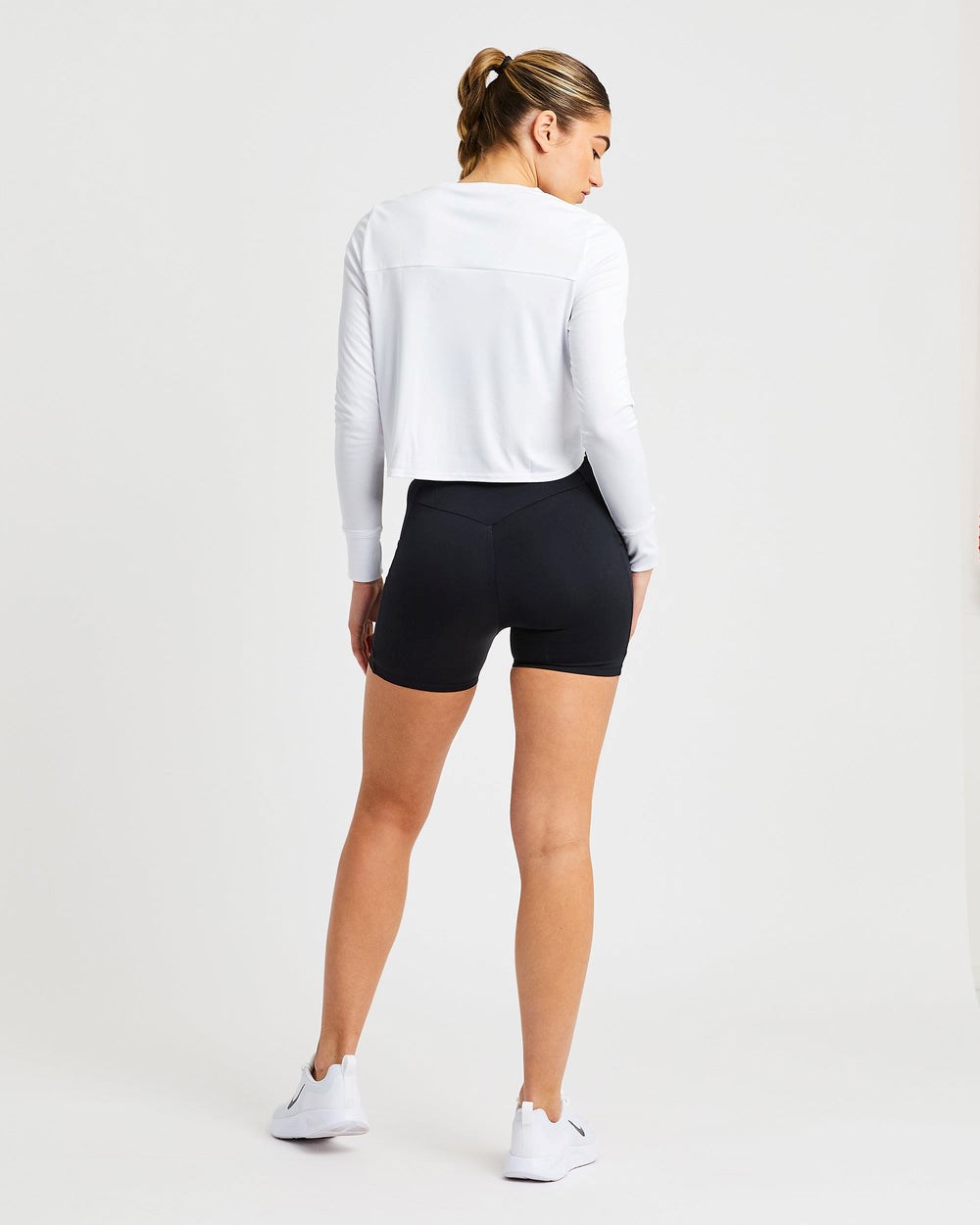 AYBL Define Long Sleeve Crop T Vita | 0751-SATFQ