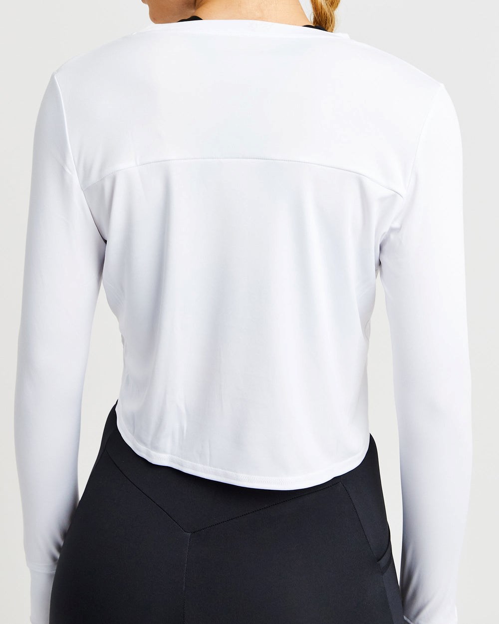 AYBL Define Long Sleeve Crop T Vita | 0751-SATFQ