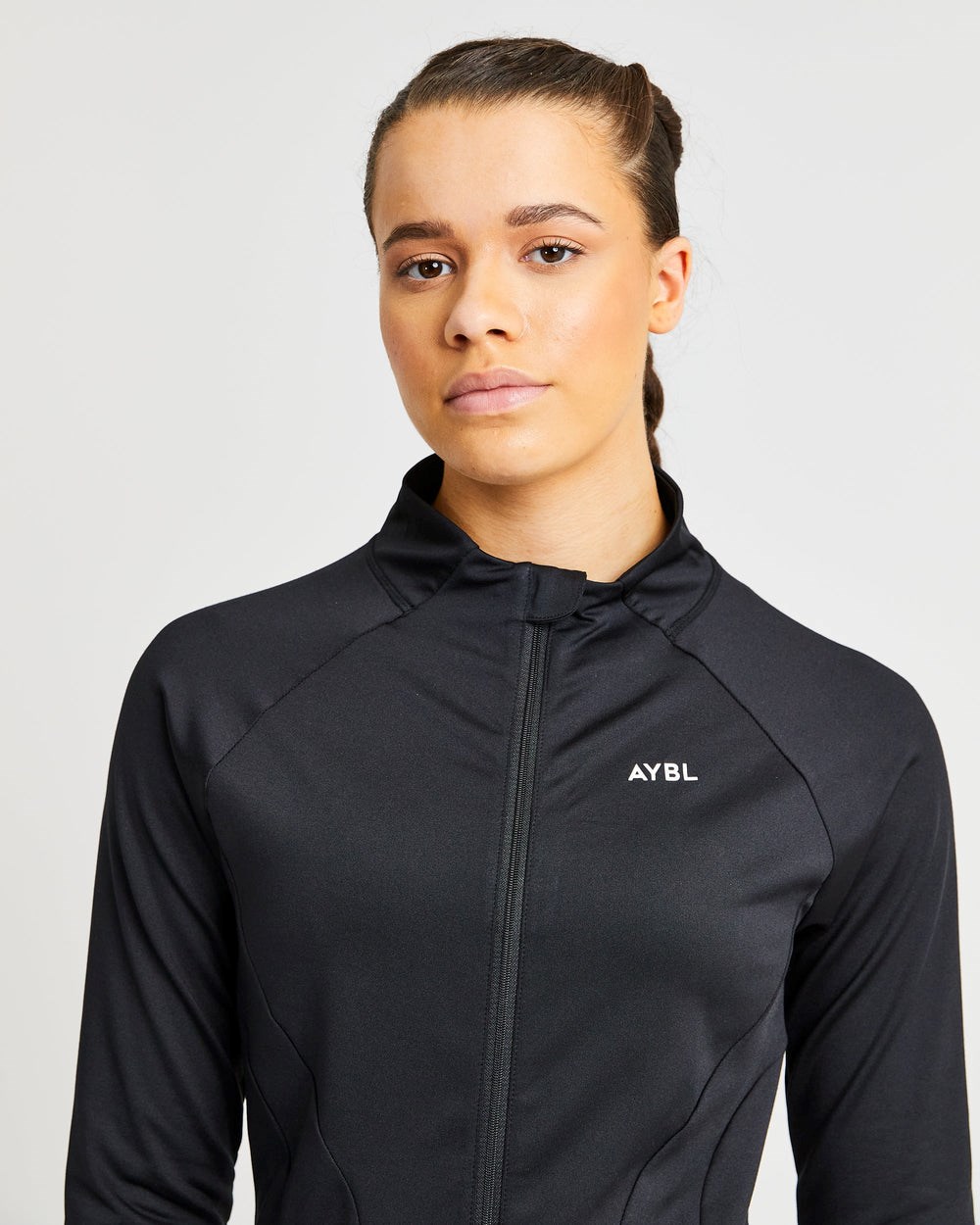 AYBL Effortless Zip Jacket Svarta | 7609-DXVCH