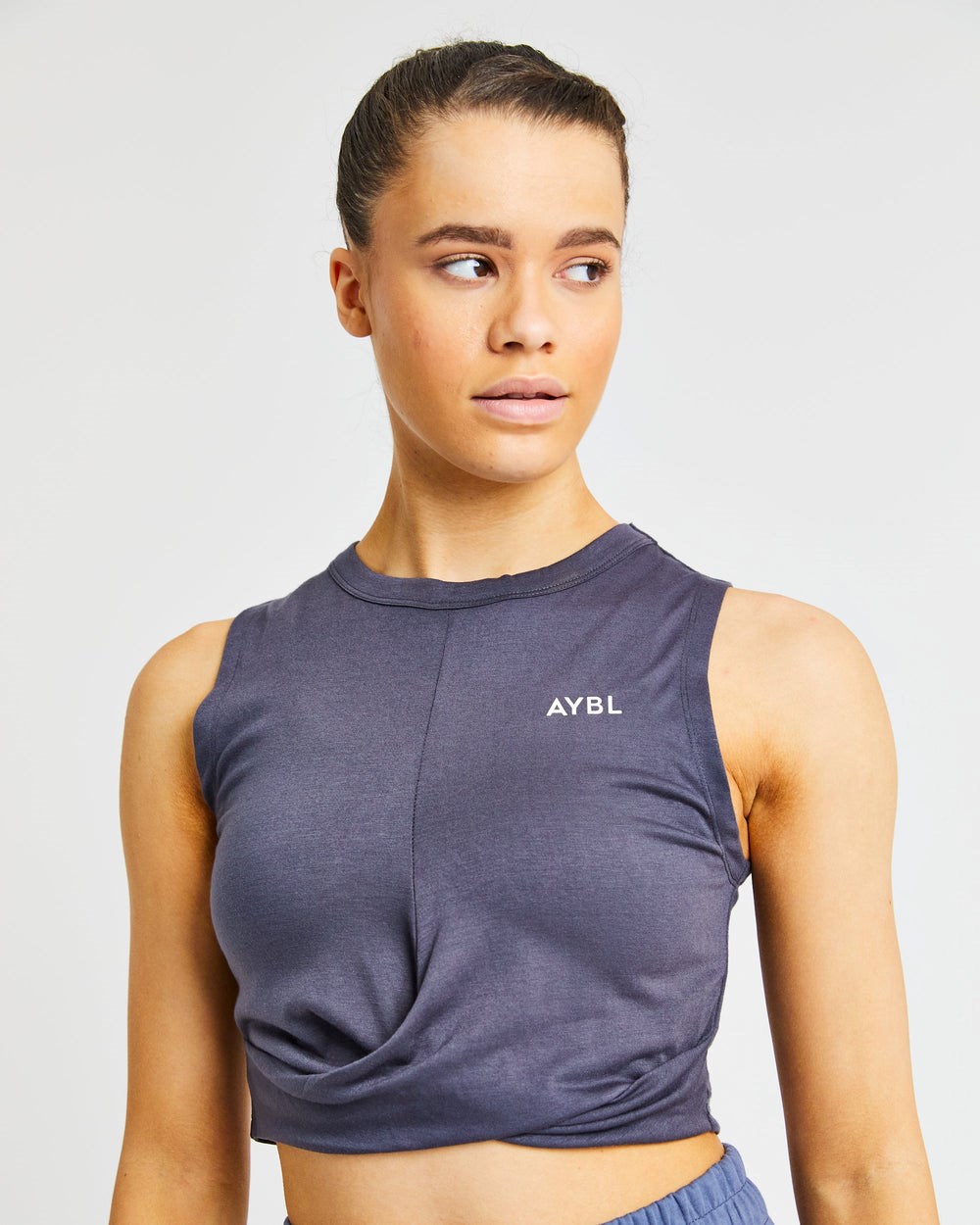 AYBL Element Twist Vest Charcoal | 4326-XKRCQ