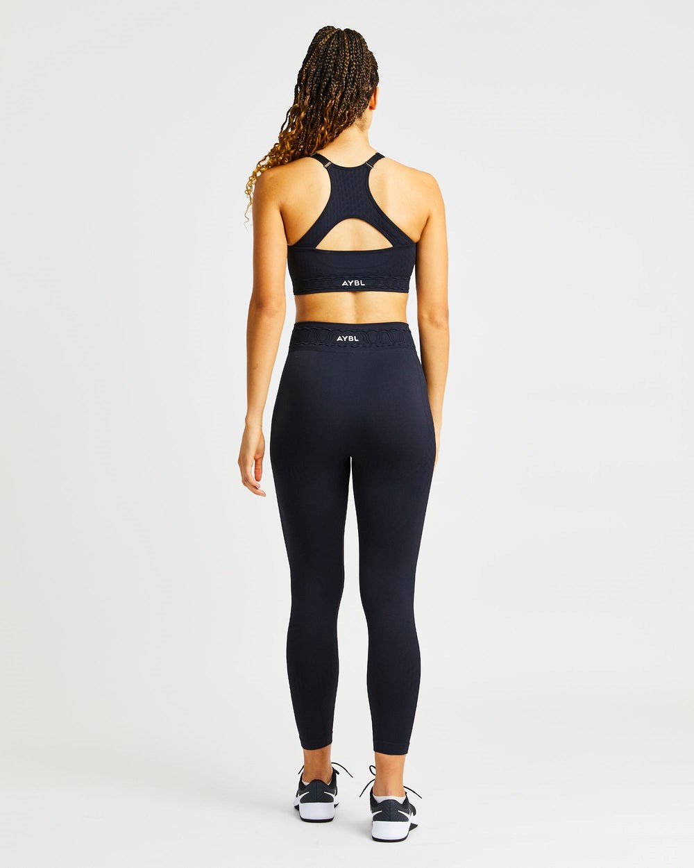 AYBL Elevate Seamless Leggings Svarta | 3912-AKIPH