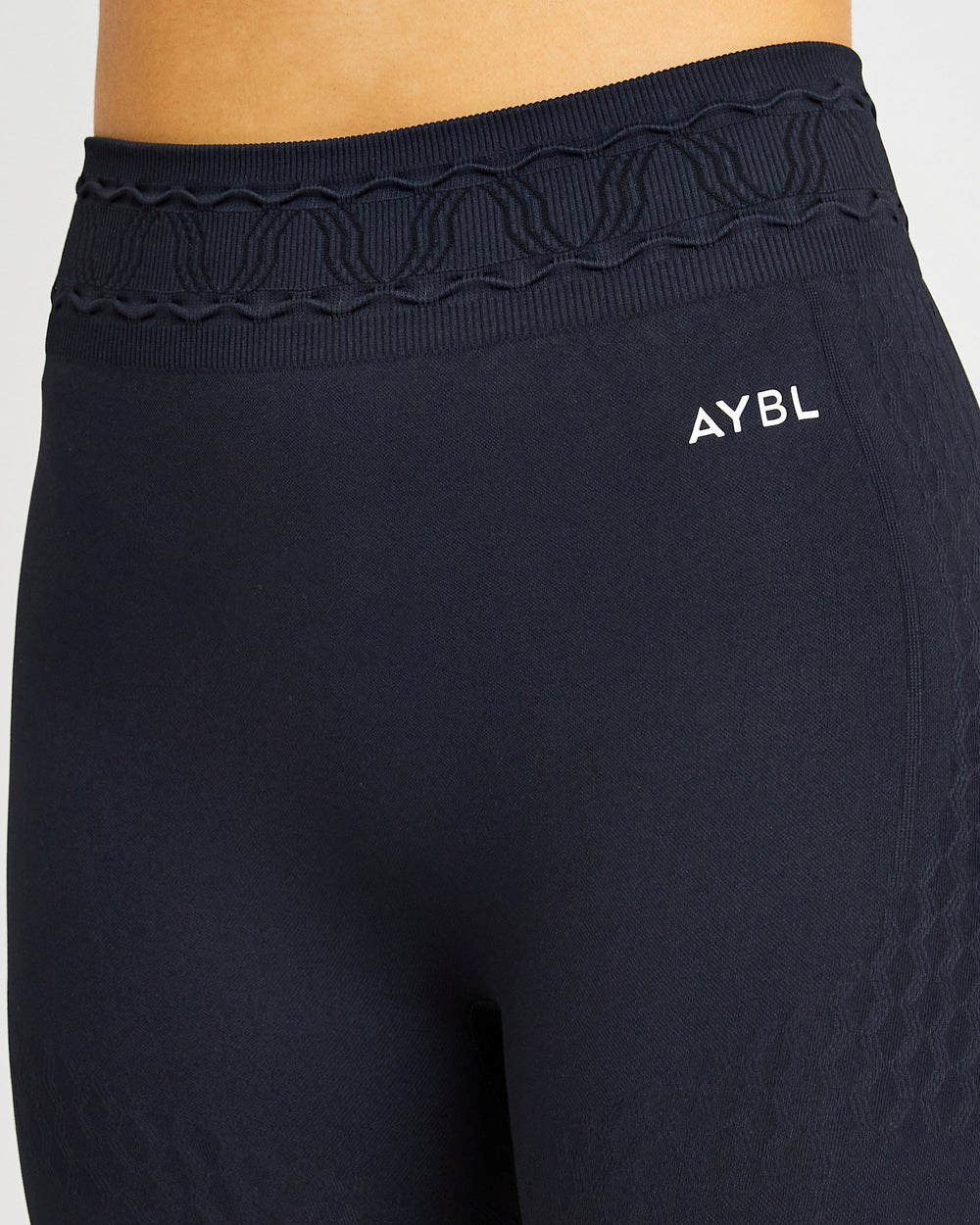 AYBL Elevate Seamless Leggings Svarta | 3912-AKIPH