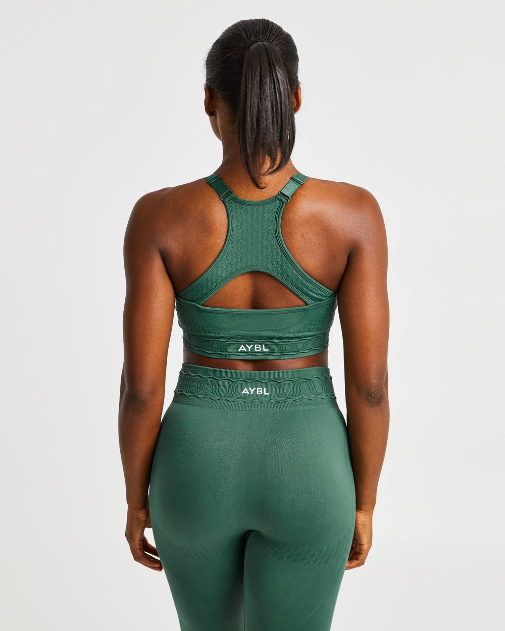 AYBL Elevate Seamless Sports Bra Gröna | 3724-FQAZO