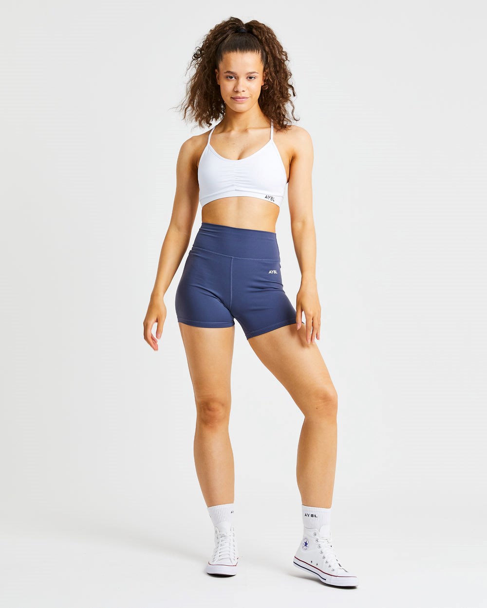 AYBL Essential Ruched Sports Bra Vita | 0479-YVIFT