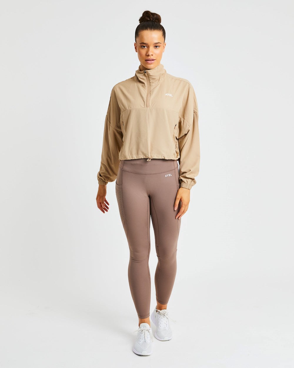 AYBL Everyday 1/2 Zip Pullover Nude | 1308-HMLAP