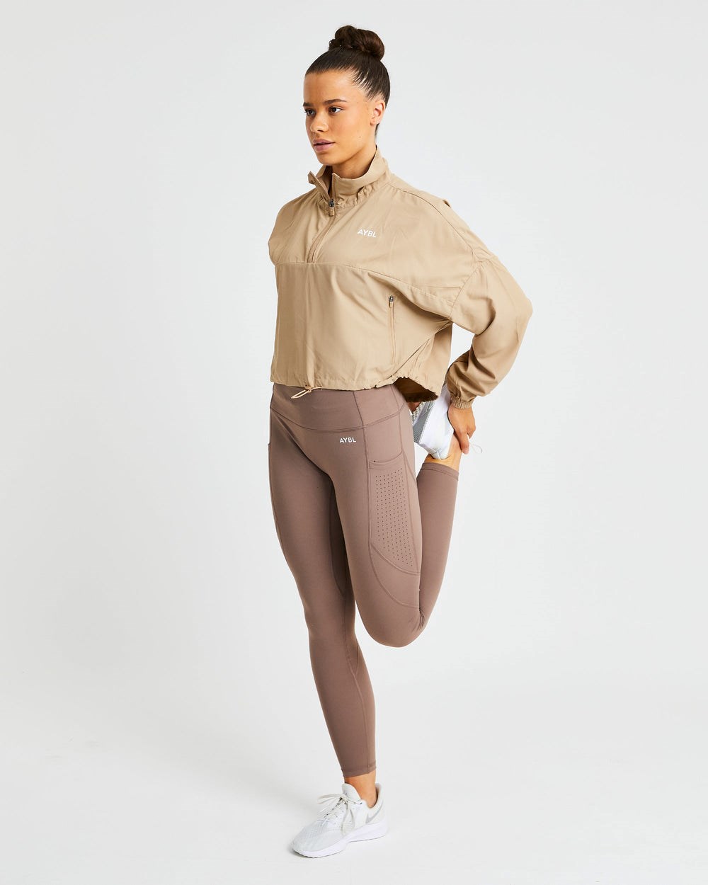 AYBL Everyday 1/2 Zip Pullover Nude | 1308-HMLAP