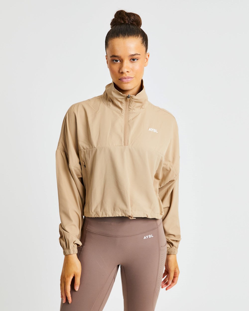 AYBL Everyday 1/2 Zip Pullover Nude | 1308-HMLAP